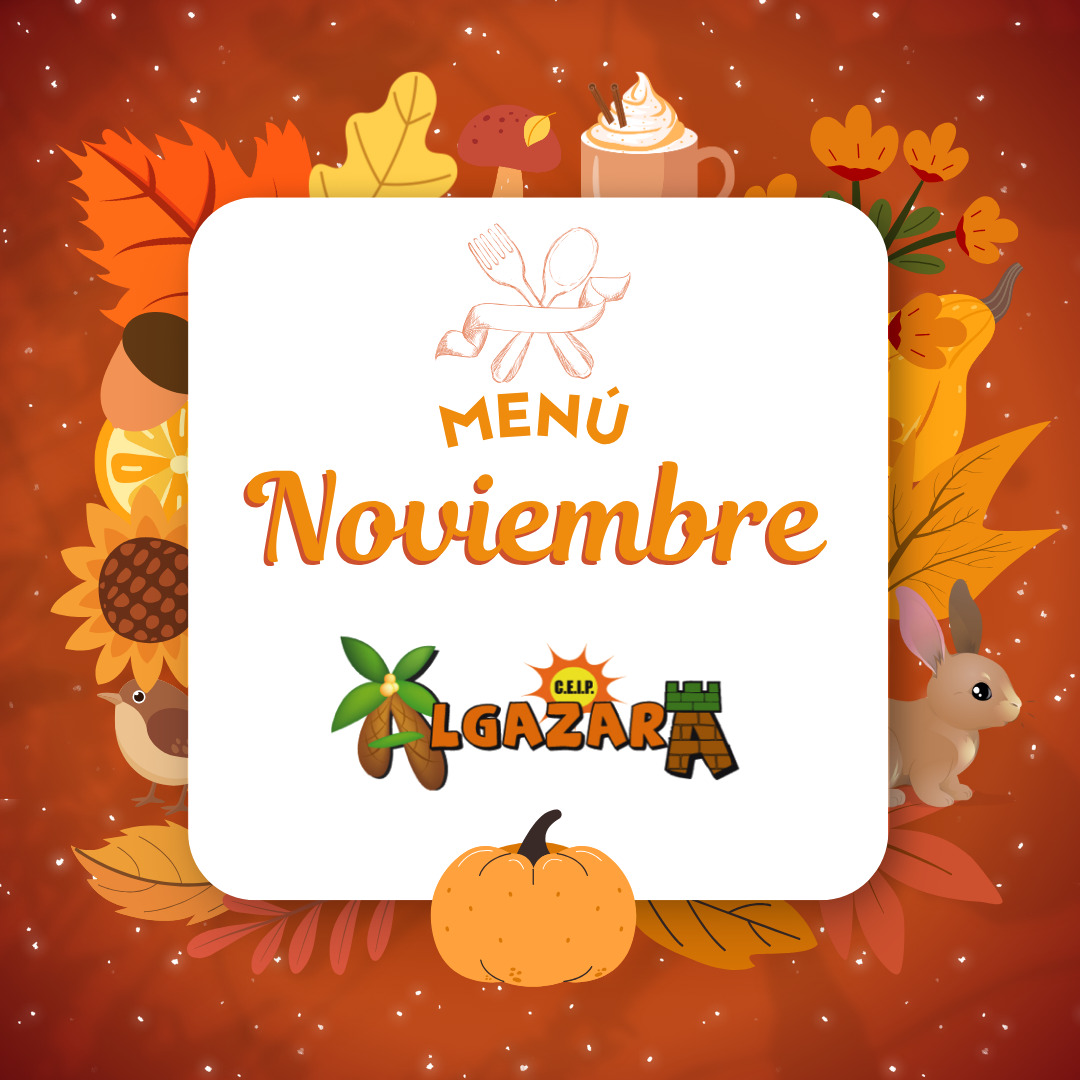 Menú de noviembre