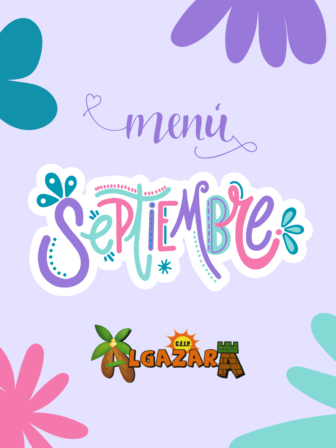 Menú de septiembre